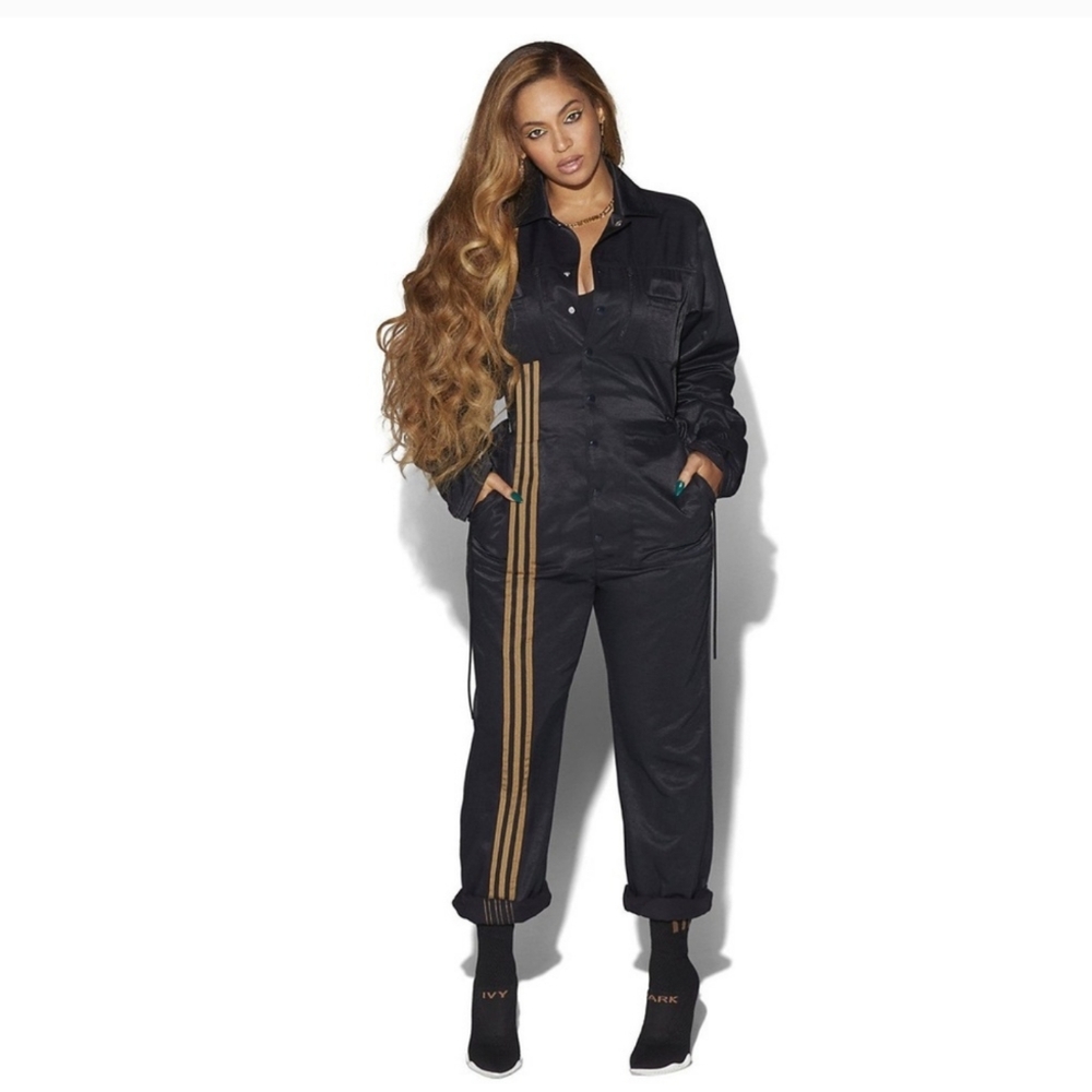 Adidas Ivy Park Black Jumpsuit